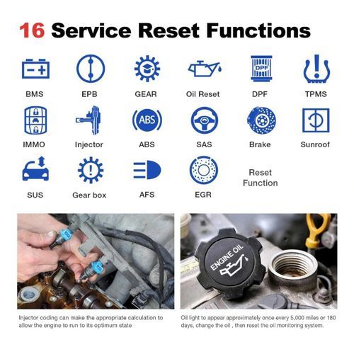 Thinkdiag Appareil de diagnostic voiture - 115 marques - 15 resets