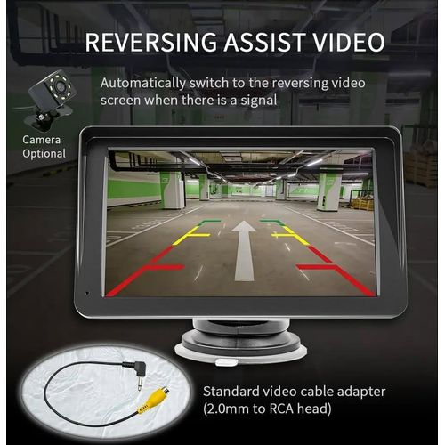 ecran carplay universel 7 pouces avec camera de recul pour voiture